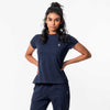 Lounge Life Top - Navy Blue